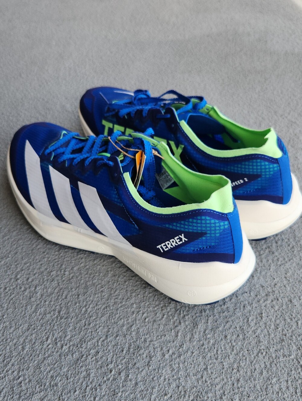 Adidas Terrex Agravic Speed Ultra 2 JR9100 Men’s size 13 US Trail Running New